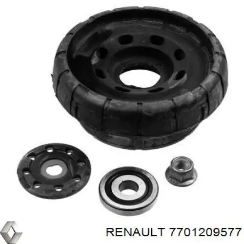 Poduszka amortyzatora przedniego 7701209577 Renault (RVI)