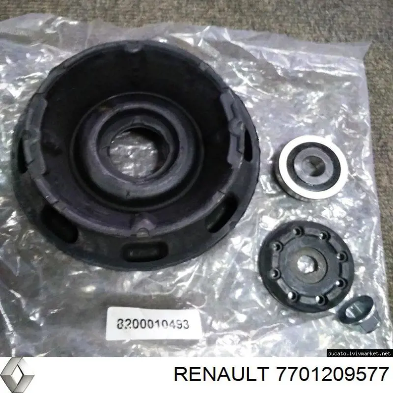 Do koszyka 7701209577 Renault (RVI) Poduszka amortyzatora przedniego
