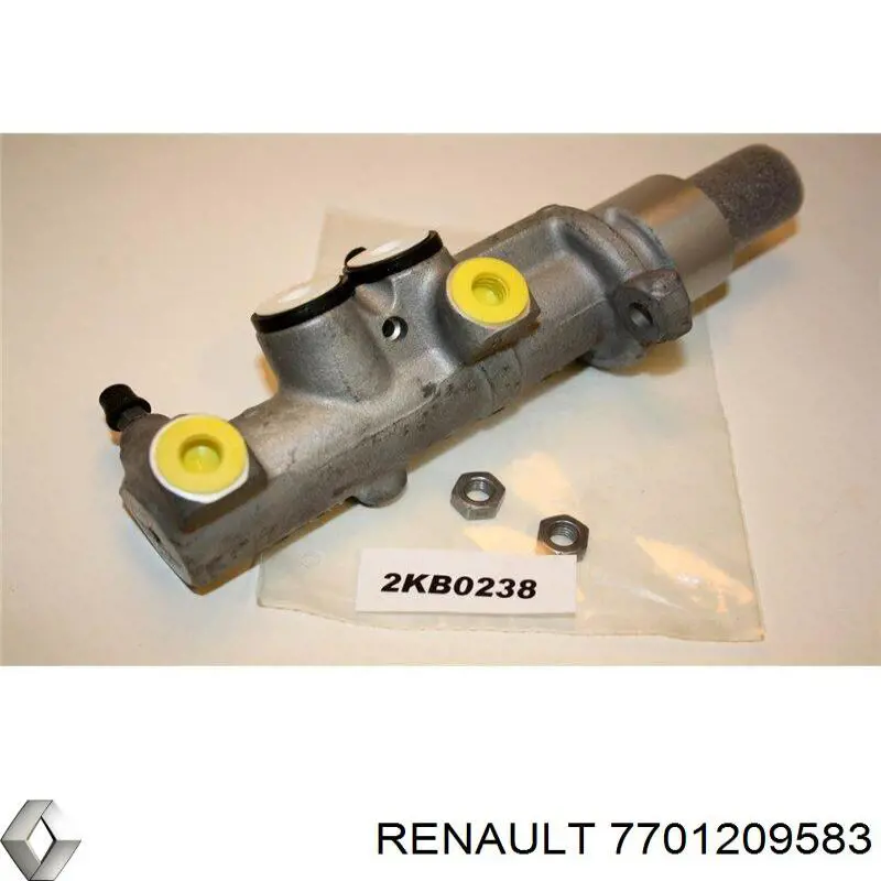 7701209583 Renault (RVI) Główny cylinder hamulców