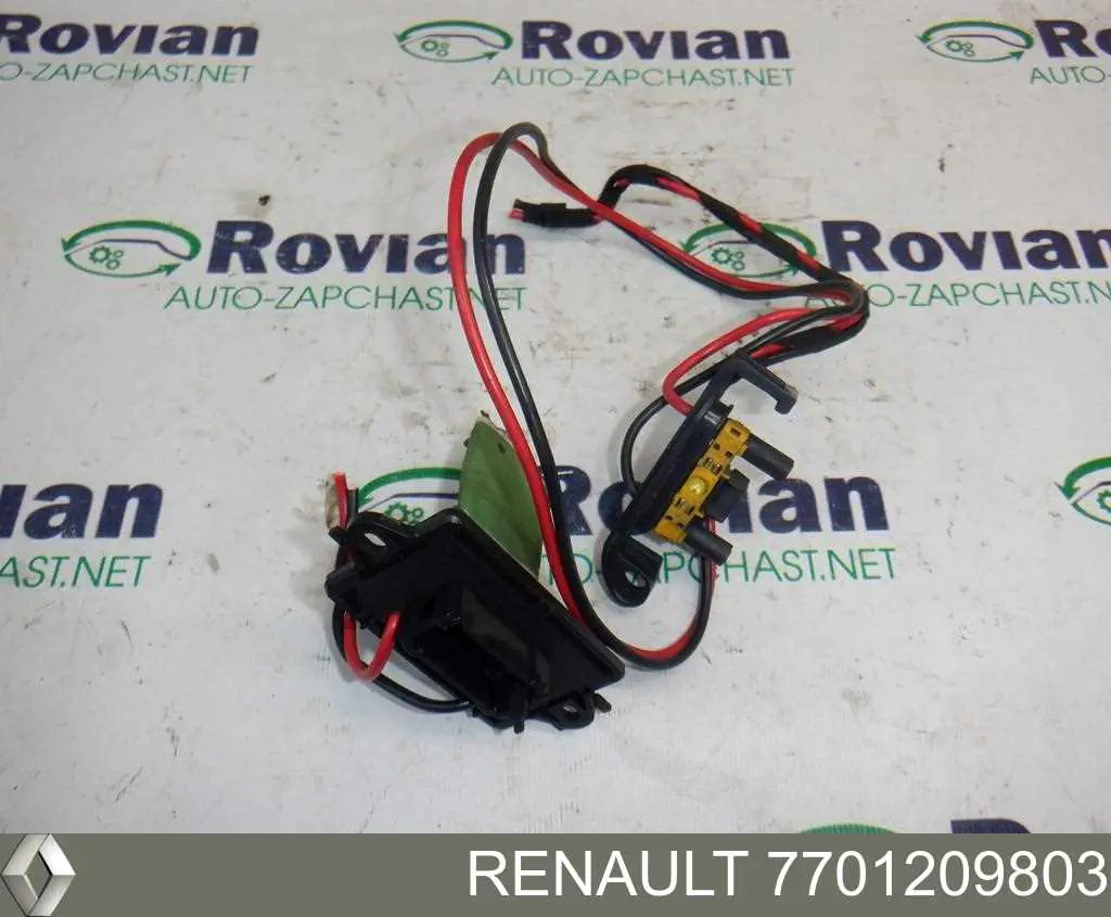 7701209803 Renault (RVI) Rezystor wentylatora nagrzewnicy (ogrzewacza kabiny)