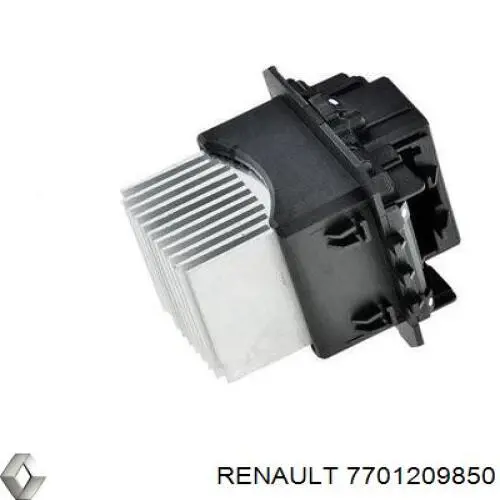 7701209850 Renault (RVI) Rezystor wentylatora nagrzewnicy (ogrzewacza kabiny)