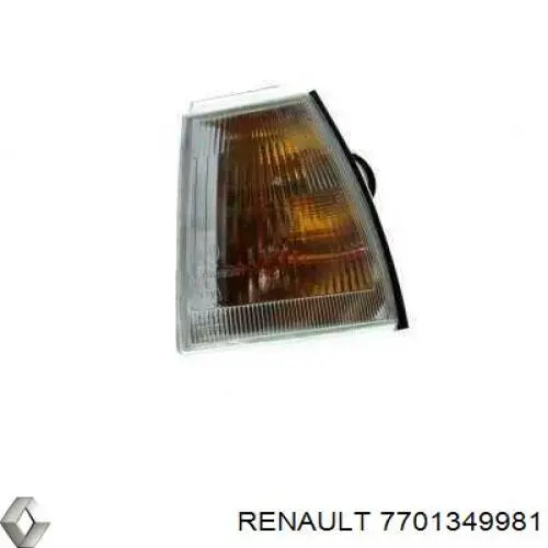 Kierunkowskaz lewy Renault (RVI) 7701349981 cena, od 37,46 USD