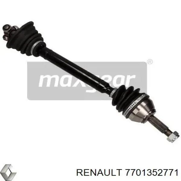 Półoś napędowa przednia lewa Renault (RVI) 7701352771 cena, od 99,22 USD