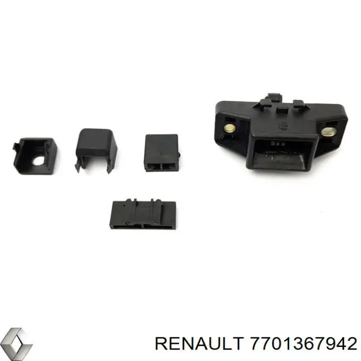  Zamek klapy bagażnika (3/5 drzwi tylnych) Renault 19 2