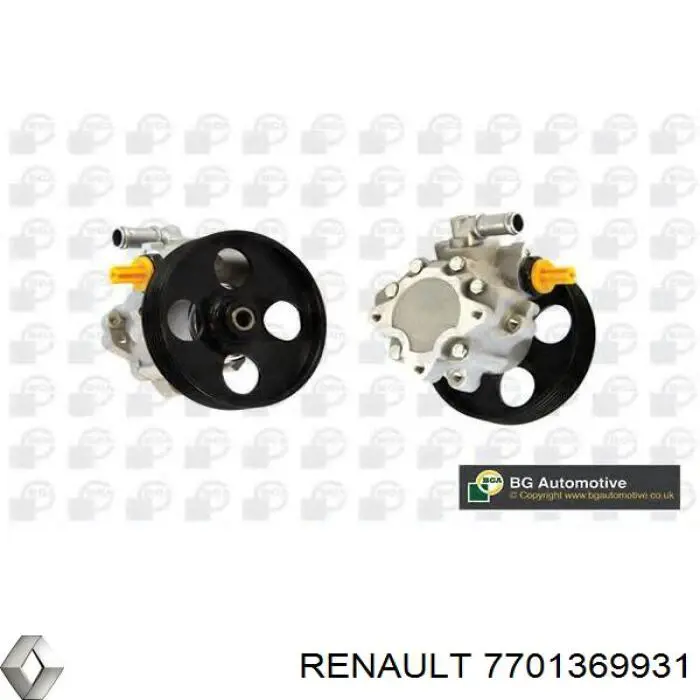 Pompa wspomagania hydraulicznego kierownicy Renault (RVI) 7701369931 cena, od 119,54 USD