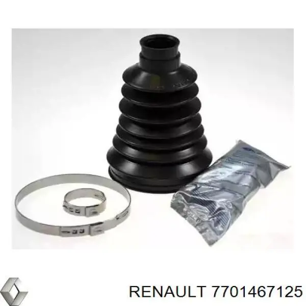 7701467125 Renault (RVI) Osłona przegubu homokinetycznego półosi przedniej zewnętrzna