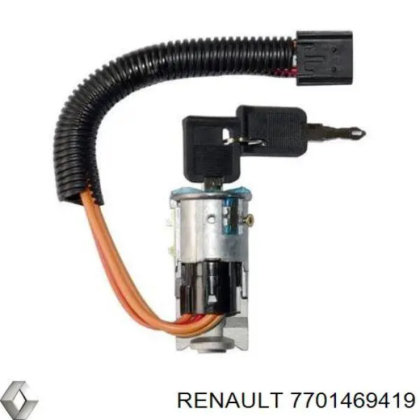  Zestaw wkładek zamków Dacia Logan 