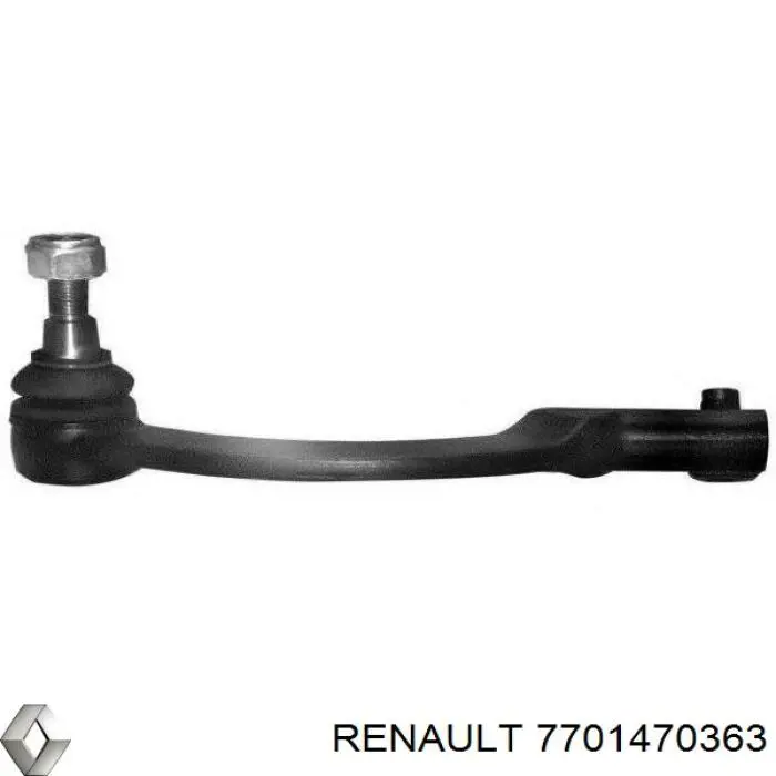 Końcówka drążka kierowniczego zewnętrzna Renault (RVI) 7701470363 cena, od 15,53 USD