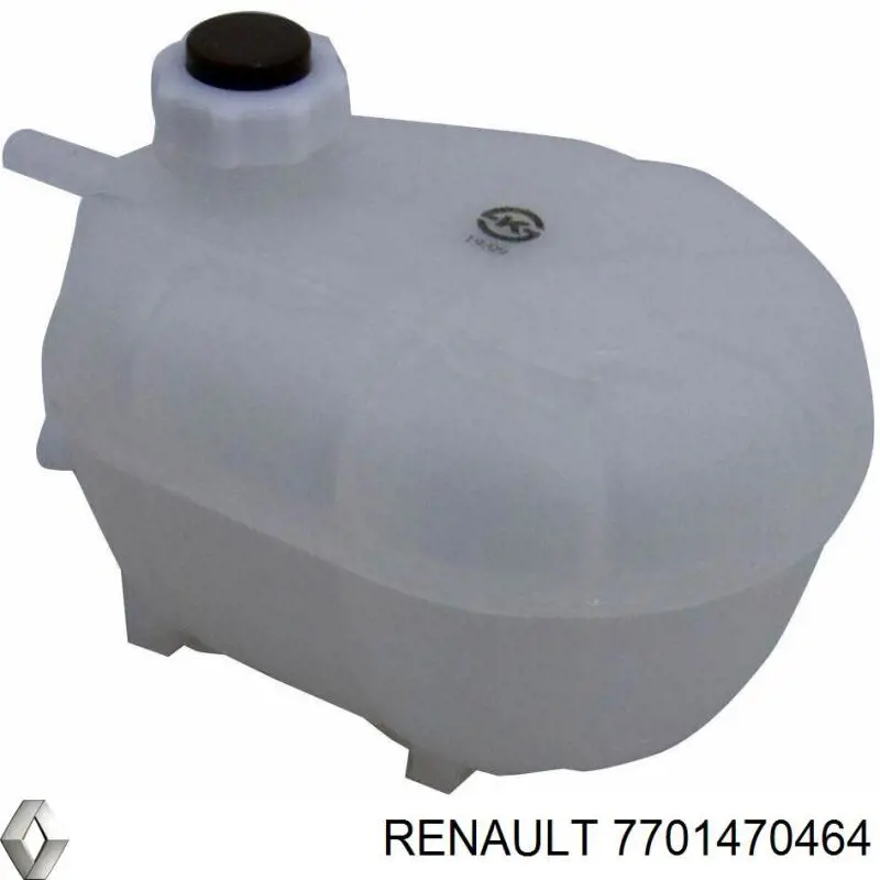 Zbiorniczek wyrównawczy układu chłodzenia Renault (RVI) 7701470464 cena, od 37,59 USD