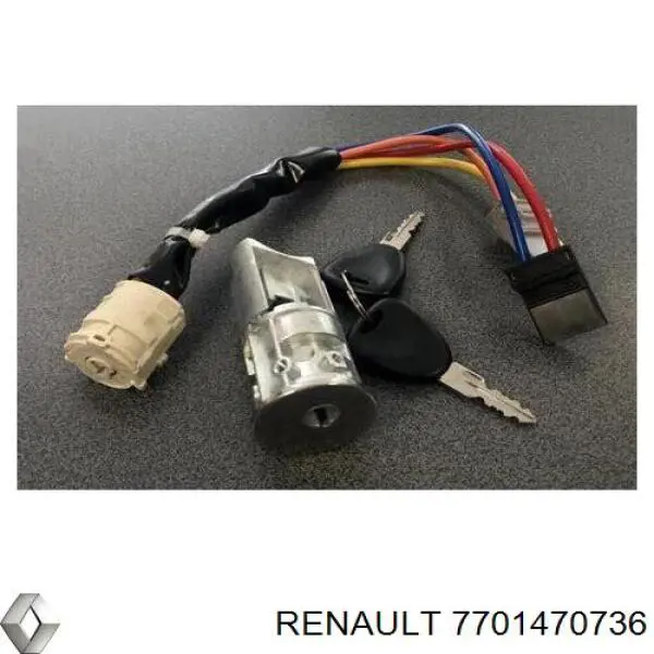 Do koszyka 7701470736 Renault (RVI) Stacyjka zapłonowa