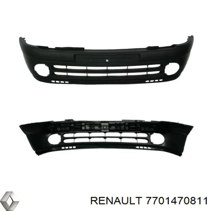 Zderzak tylny Renault (RVI) 7701470811 cena, od 137,91 USD