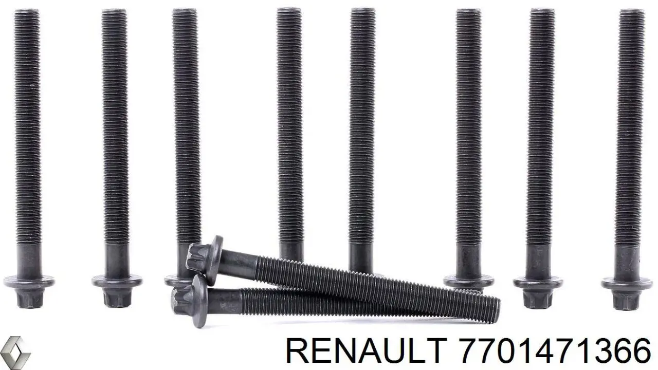Śruba głowicy cylindrów Renault (RVI) 7701471366 cena, od 41,37 USD