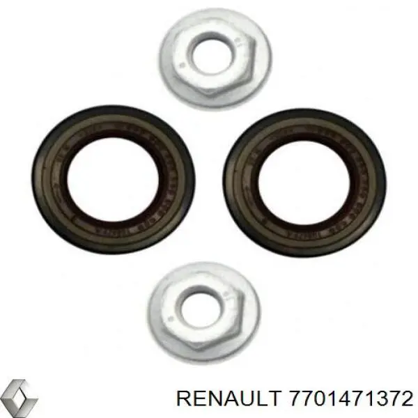 Pierścień króćca turbiny, doładowywanego powietrza Renault (RVI) 7701471372 cena, od 9,84 USD