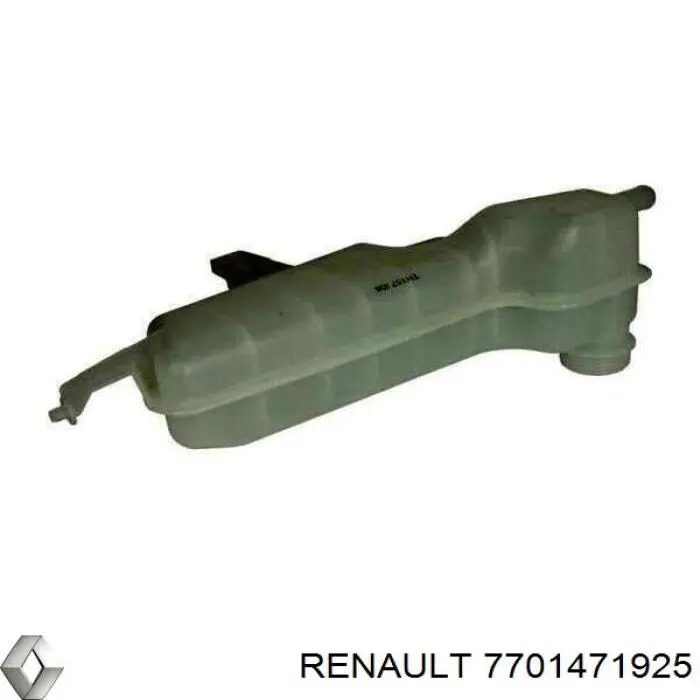 Do koszyka 7701471925 Renault (RVI) Zbiorniczek wyrównawczy układu chłodzenia