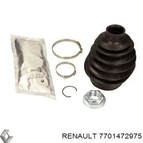 7701472975 Renault (RVI) Osłona przegubu homokinetycznego półosi przedniej zewnętrzna