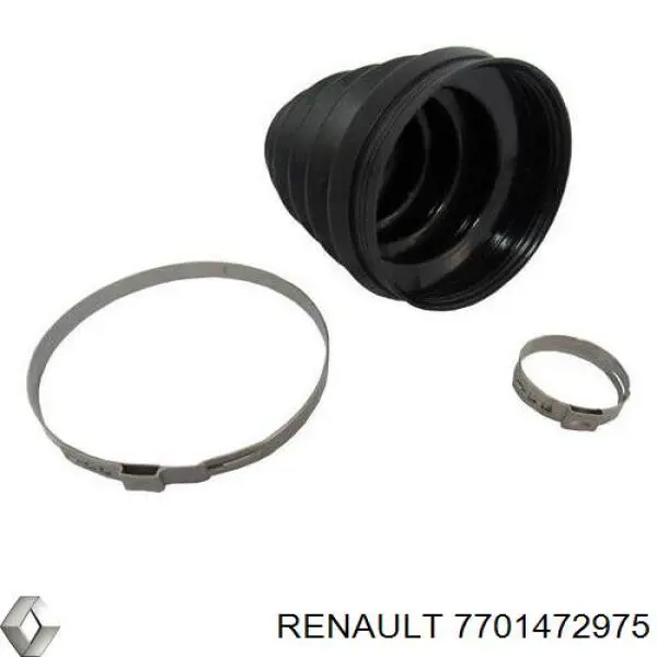 Do koszyka 7701472975 Renault (RVI) Osłona przegubu homokinetycznego półosi przedniej zewnętrzna