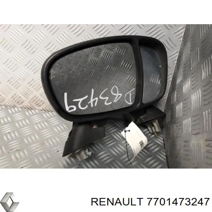 Do koszyka 7701473247 Renault (RVI) Lusterko wsteczne prawe