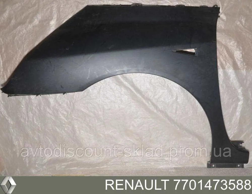 Błotnik przedni lewy Renault Espace IV minivan (JK0) (2002 - 2015) cena, od 138,57 USD