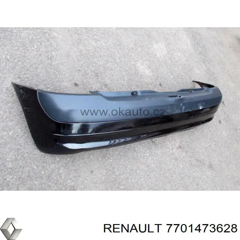 Do koszyka 7701473628 Renault (RVI) Zderzak tylny