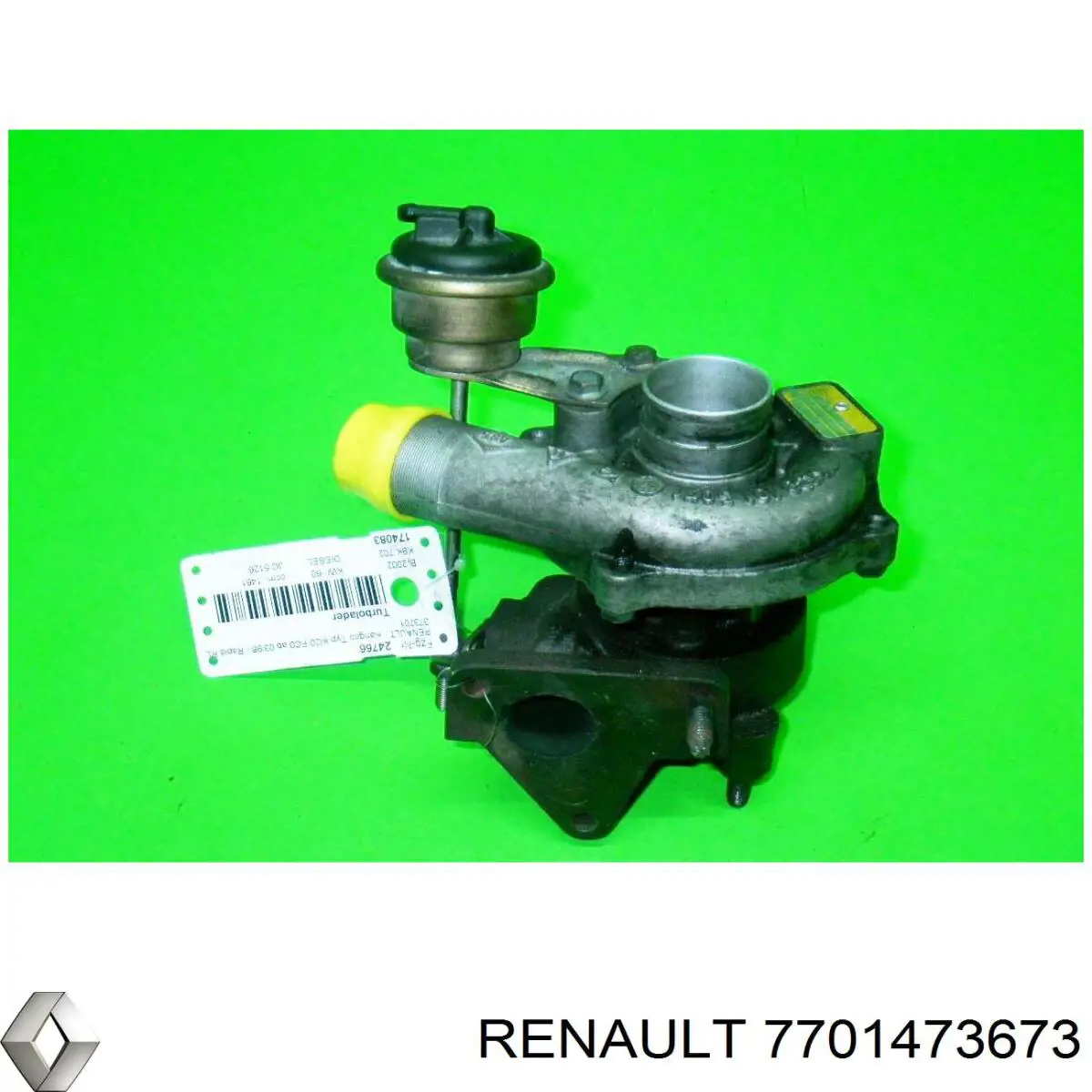 7701473673 Renault (RVI) Turbina