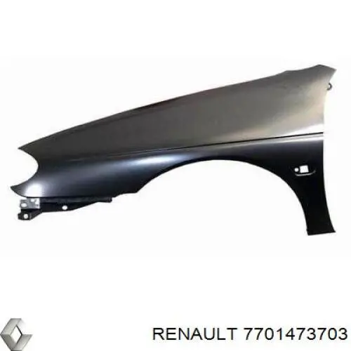 7701473703 Renault (RVI) Błotnik przedni prawy