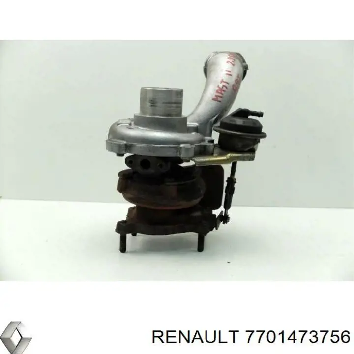 Do koszyka 7701473756 Renault (RVI) Turbina