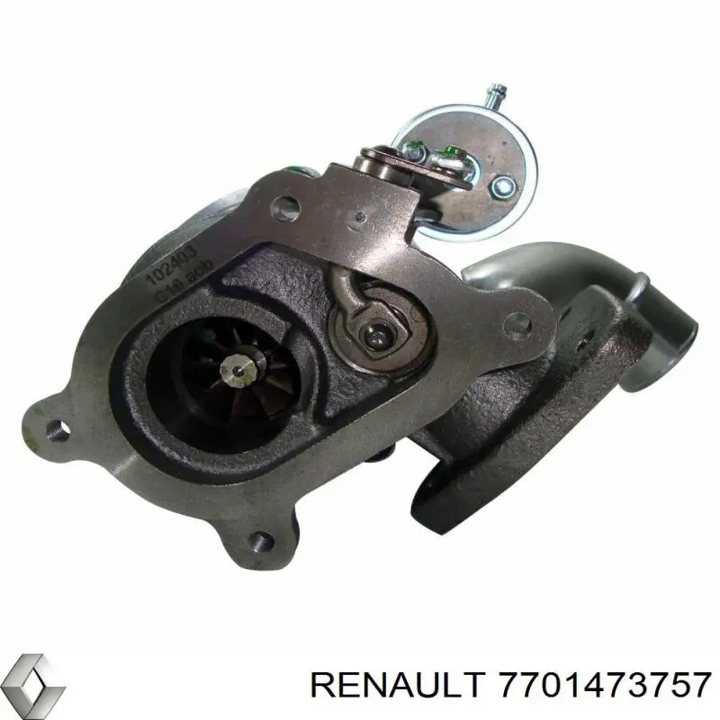 7701473757 Renault (RVI) Turbina