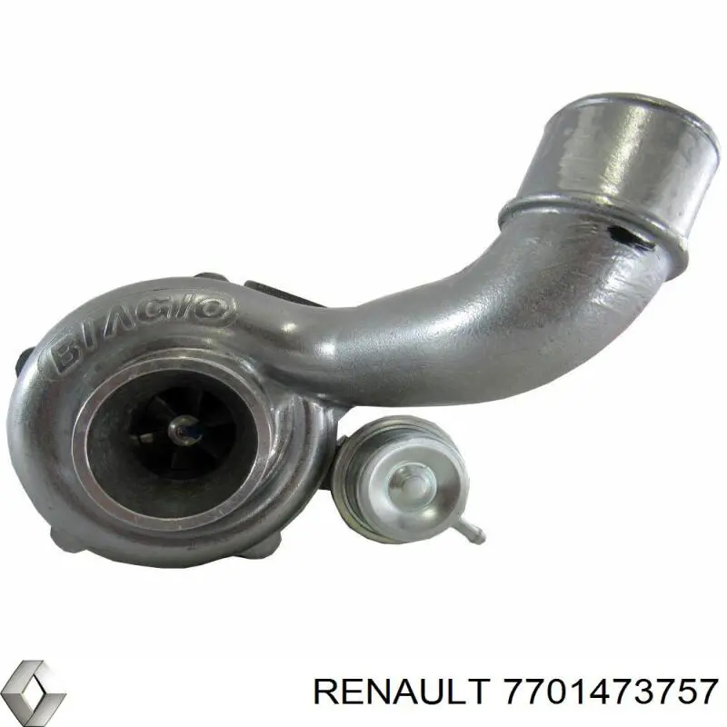 Do koszyka 7701473757 Renault (RVI) Turbina