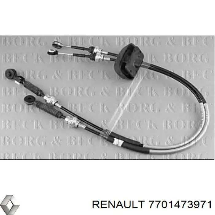 Linka dźwigni zmiany biegów podwójna Renault (RVI) 7701473971 cena, od 11,77 USD