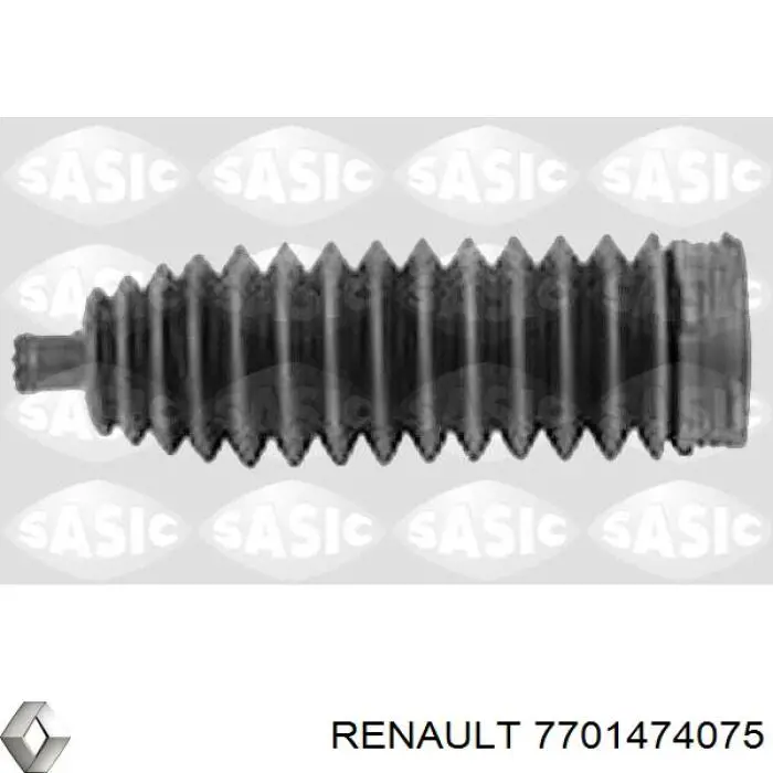 Do koszyka 7701474075 Renault (RVI) Osłona mechanizmu kierowniczego (maglownicy)