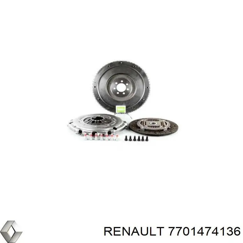 Koło zamachowe silnika Renault (RVI) 7701474136 cena, od 567,77 USD