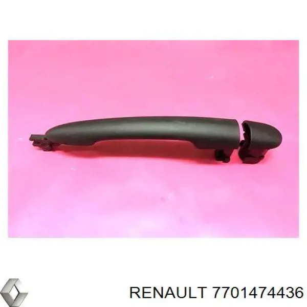 Klamka drzwi przednich zewnętrzna Renault (RVI) 7701474436 cena, od 37,46 USD