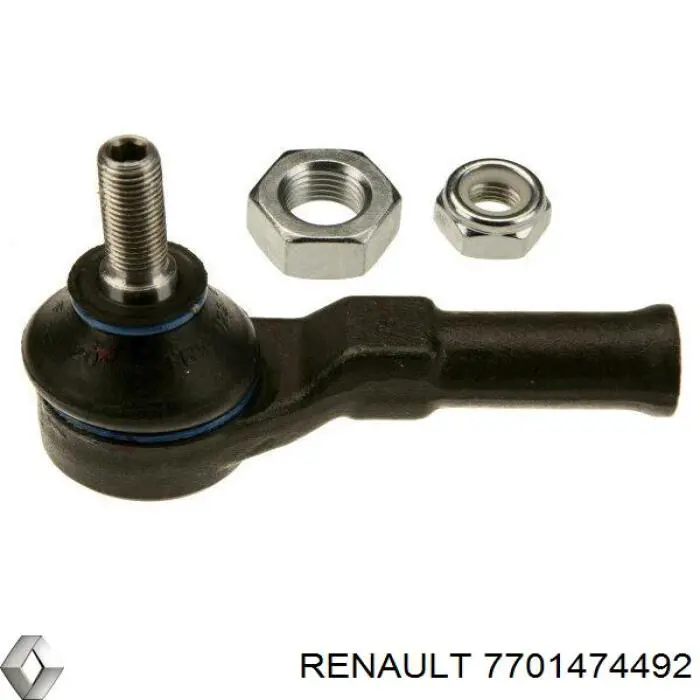 Końcówka drążka kierowniczego zewnętrzna Renault (RVI) 7701474492 cena, od 11,70 USD