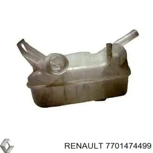 Zbiorniczek wyrównawczy układu chłodzenia Renault (RVI) 7701474499 cena, od 27,84 USD