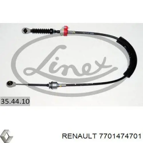 Linka zmiany biegów Renault (RVI) 7701474701 cena, od 43,07 USD