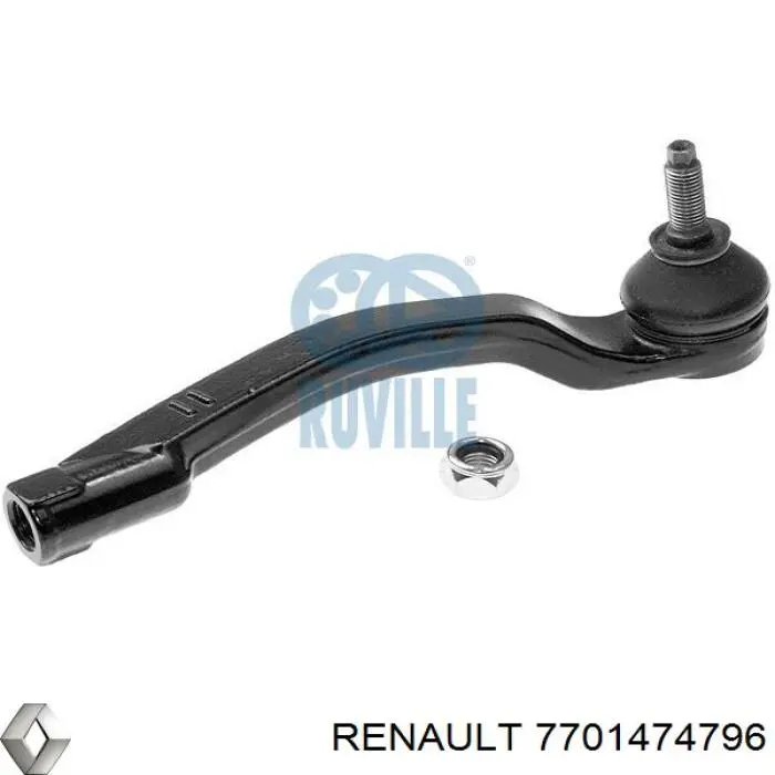 Końcówka drążka kierowniczego zewnętrzna Renault (RVI) 7701474796 cena, od 20,47 USD