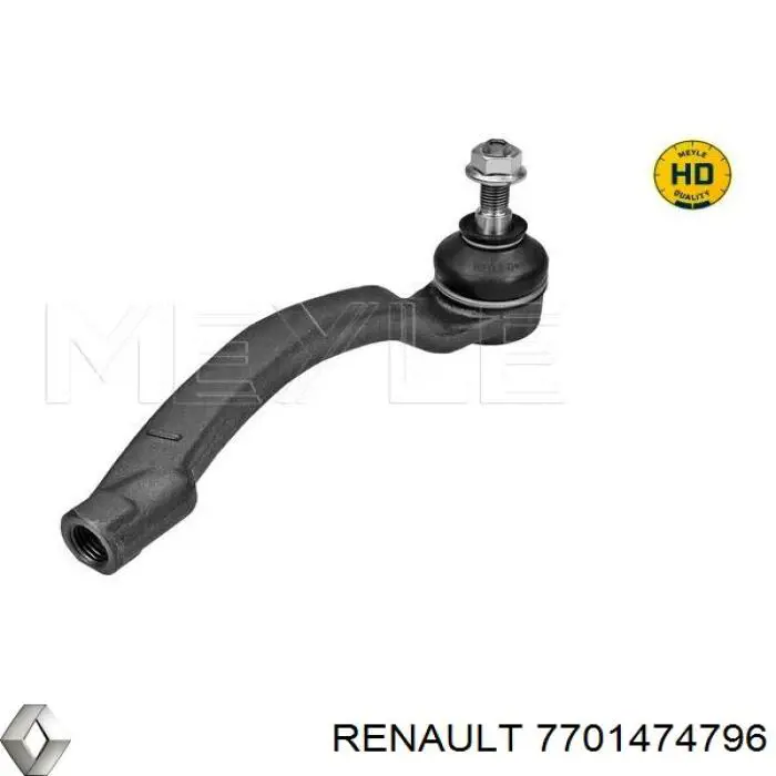 Końcówka drążka kierowniczego zewnętrzna Renault (RVI) 7701474796