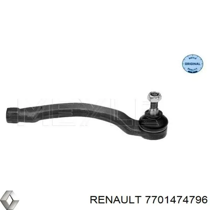 Końcówka drążka kierowniczego zewnętrzna Renault (RVI) 7701474796 cena, od 20,47 USD