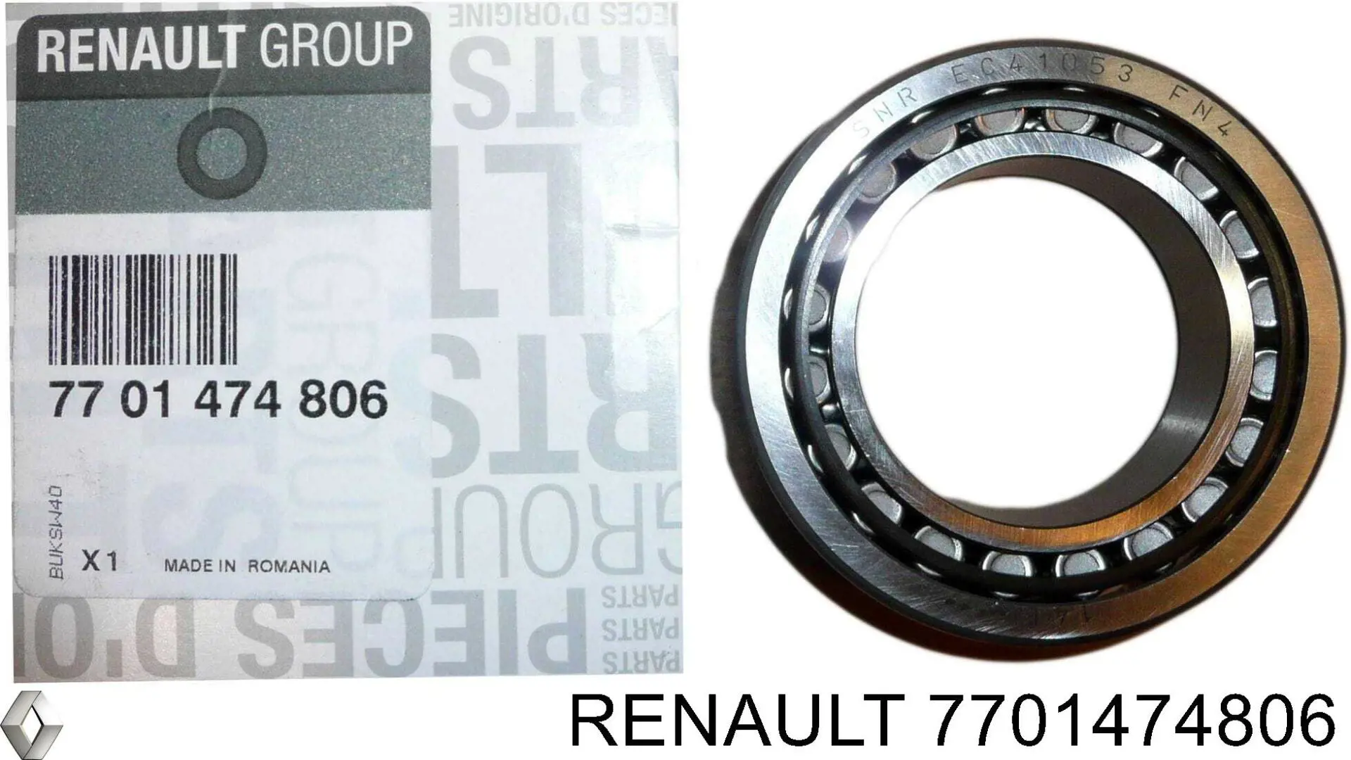 7701474806 Renault (RVI) Łożysko dyferencjału mostu przedniego