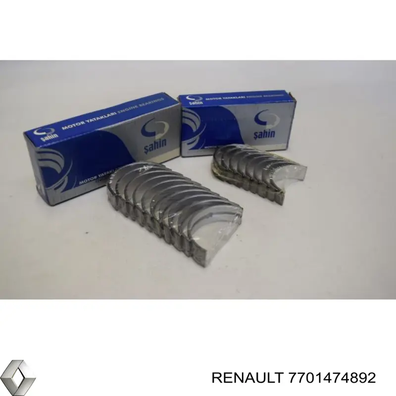 Panewki korbowodowe wału korbowego, zestaw, standardowe (STD) NE/NPR 181038000900 cena, od 17,86 USD