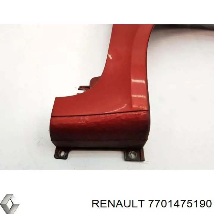 Do koszyka 7701475190 Renault (RVI) Błotnik przedni prawy