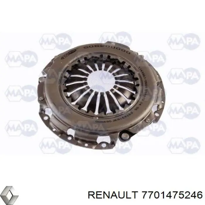 Zestaw sprzęgła (3 części) Renault (RVI) 7701475246 cena, od 132,77 USD