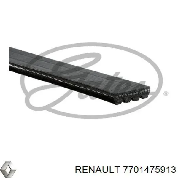 Pas napędowy mechanizmów Renault (RVI) 7701475913 cena, od 12,58 USD