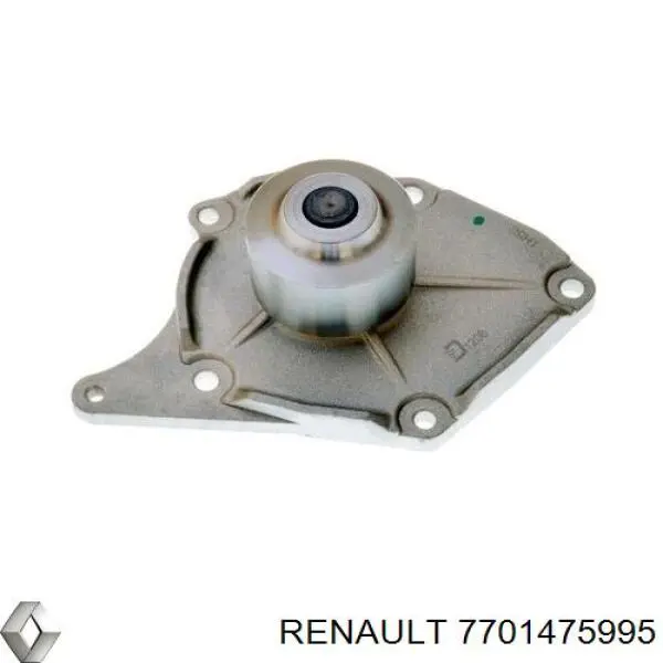 Do koszyka 7701475995 Renault (RVI) Pompa chłodząca wodna