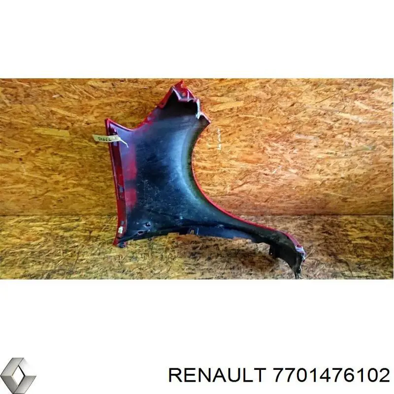 Błotnik przedni lewy Renault (RVI) 7701476102 cena, od 108,96 USD