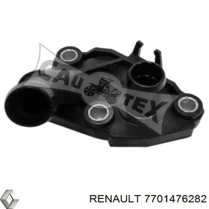 Kołnierz układu chłodzenia (trójnik) Renault (RVI) 7701476282 cena, od 9,07 USD