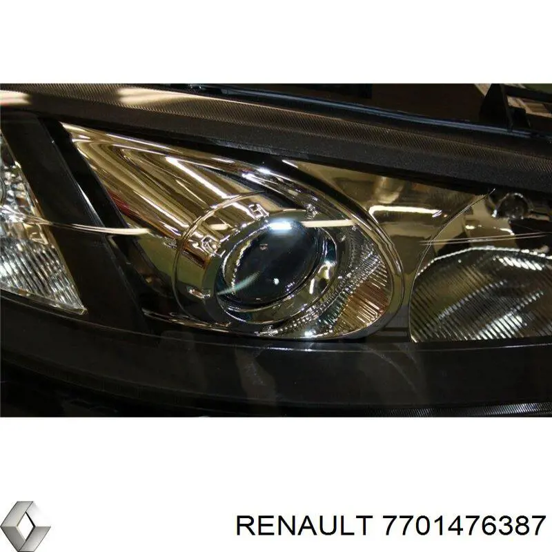 Reflektor prawy Renault (RVI) 7701476387 cena, od 279,22 USD