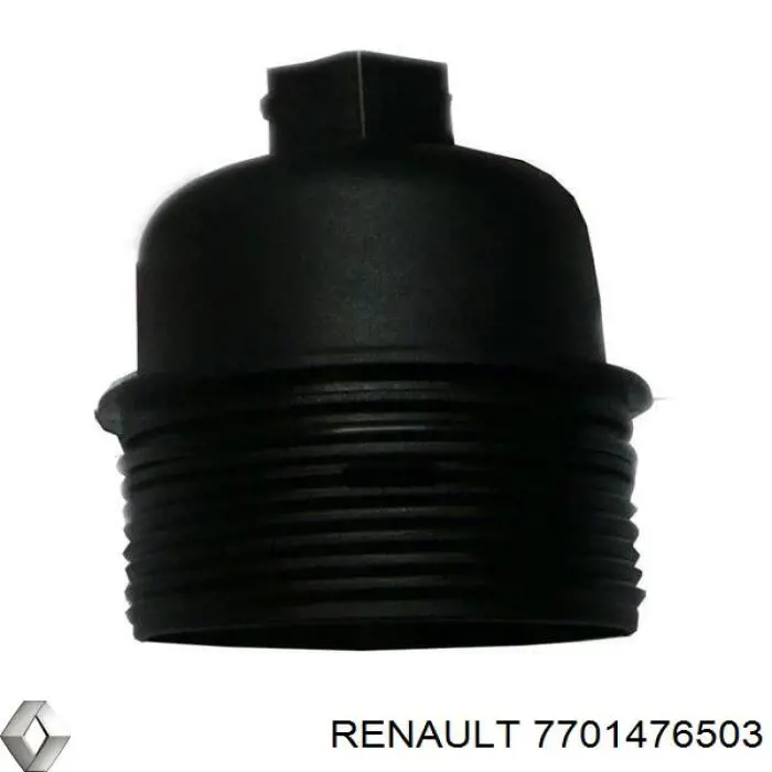 Do koszyka 7701476503 Renault (RVI) Pokrywa filtra oleju