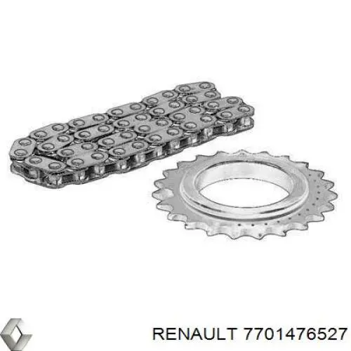 Łańcuch pompy oleju, zestaw Renault (RVI) 7701476527 cena, od 52,75 USD