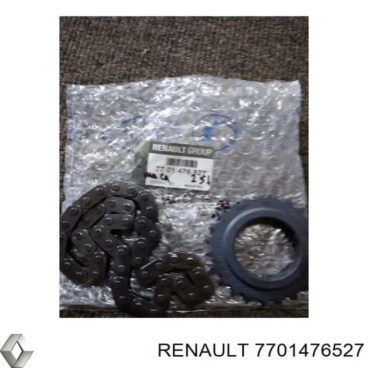 Do koszyka 7701476527 Renault (RVI) Łańcuch pompy oleju, zestaw